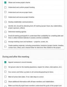 editable how to plan a project kickoff meeting an easy checklist project kickoff agenda template example