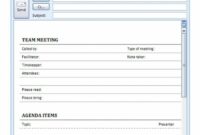 editable staff meeting agenda template meeting agenda with notes template word