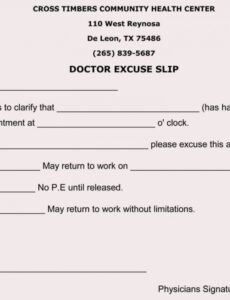 free doctor excuse template for work fresh doctors note for emergency room doctors note template word