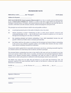 free free promissory note template for a vehicle of free loan promissory note template