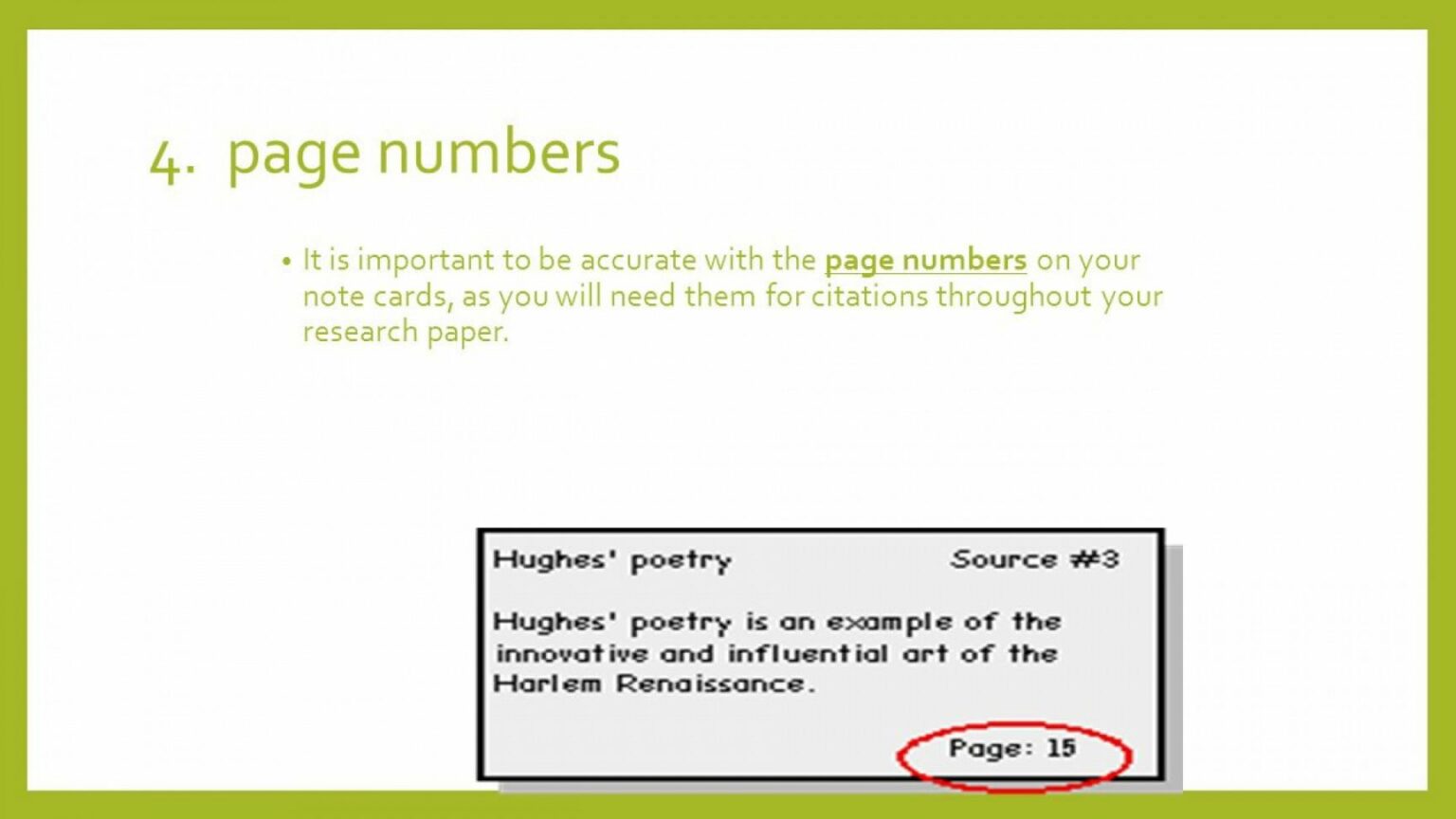 Free Google Docs Note Card Template Best Template Ideas Research Paper
