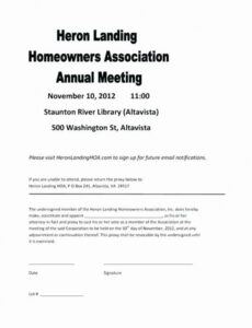 free hoa proxy form elegant hoa annual meeting minutes template hoa board meeting agenda template