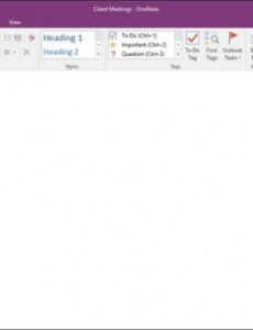 free insert outlook meetings in onenote tutorial and onenote meeting agenda template