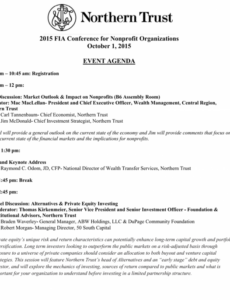 free prepare a nonprofit board meeting agenda with free non profit board meeting agenda template pdf