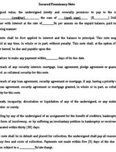 free promissory note form sample  promissory note business promissory note release template example