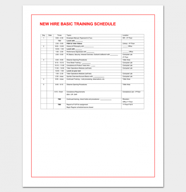 free training agenda template  for word excel  pdf  agenda recruitment meeting agenda template sample