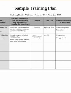 new hire training plan template best of 29 of new employee employee training agenda template excel
