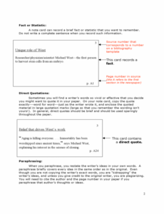 note taking card template free download professional note taking template sample