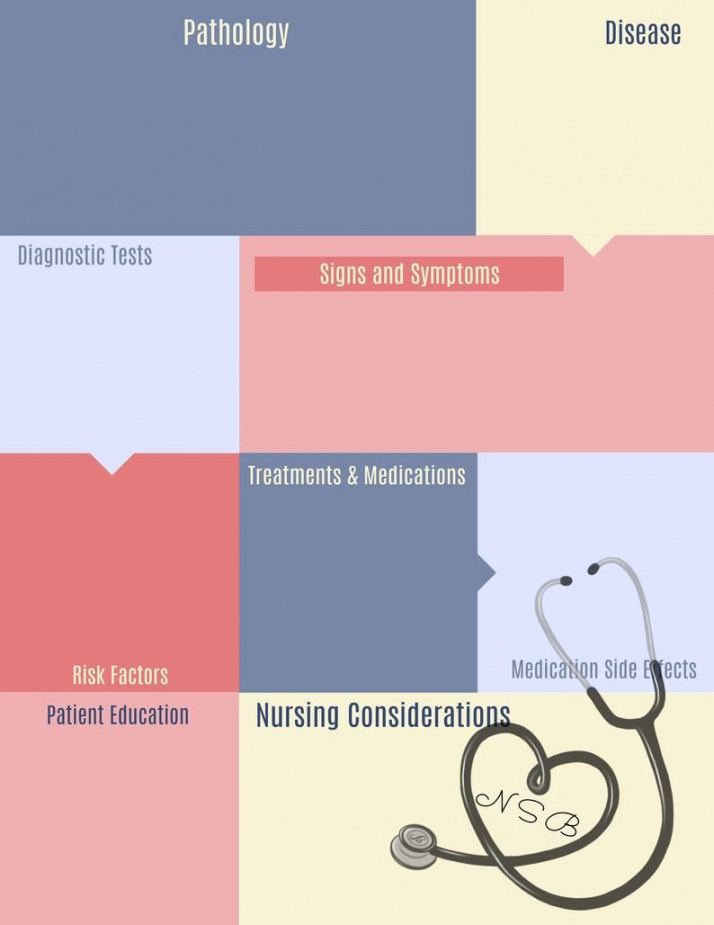 notetaking study guide template printable for nursing nursing school note taking template excel