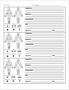 pin on massage athletic training soap note template excel