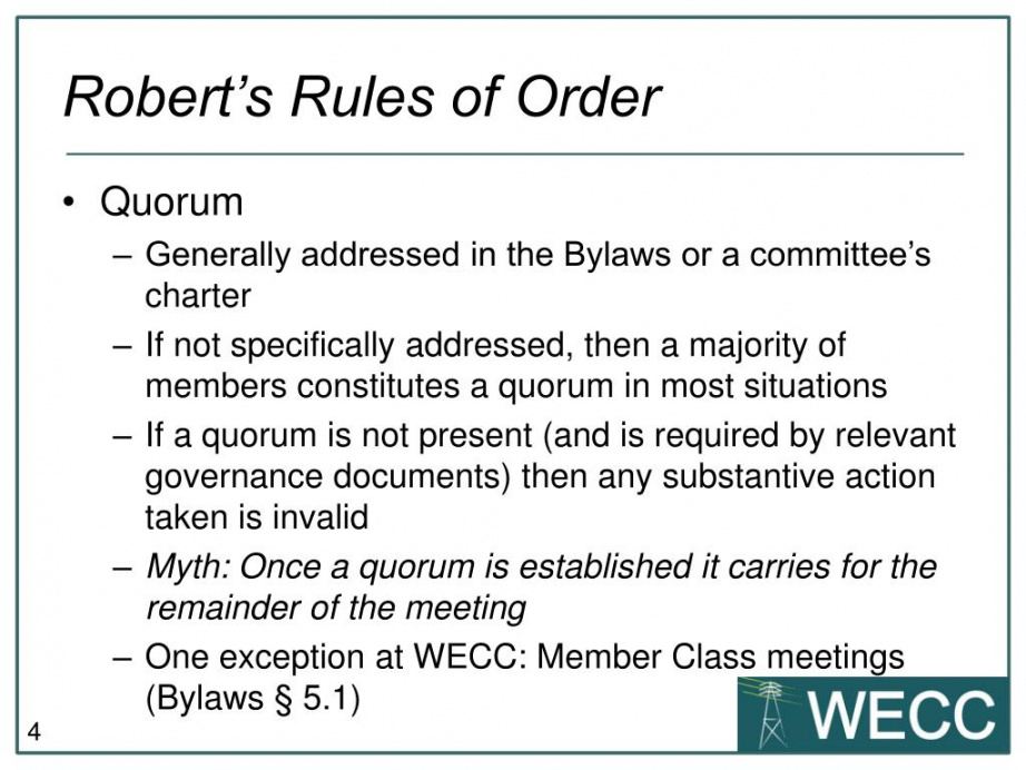 ppt  robert's rules of order powerpoint presentation meeting agenda robert's rules of order template word