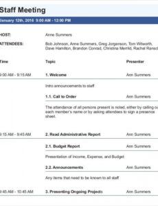 printable 10 meeting agenda samples  free sample example format nursing staff meeting agenda template excel