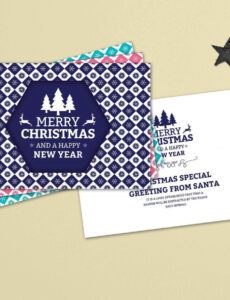 printable 12 christmas greeting card templates  free  premium christmas note cards template