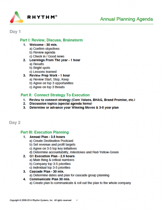 printable annual planning agenda template for your annual planning financial meeting agenda template excel