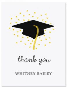 Grad Party Thank You Note Template