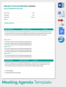 printable free 13 sales meeting agenda templates in pdf  word standing meeting agenda template example