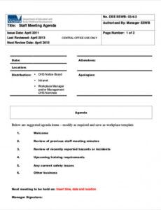printable free 29 free agenda in pdf  doc  examples staff retreat agenda template example