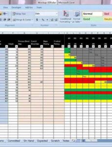 printable manufacturing production schedule template excel  excel production meeting agenda template sample