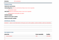 printable meeting agenda template printable pdf download recurring meeting agenda template