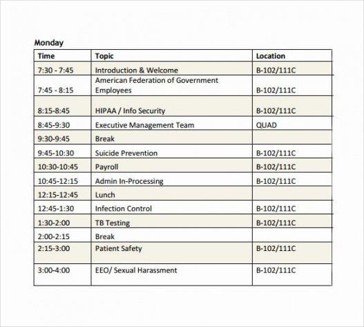 printable retreat schedule template new download conference schedule staff retreat agenda template pdf