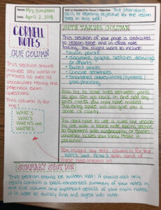 printable teacher mom 101 cornell notes  cornell notes school cornell note taking method template