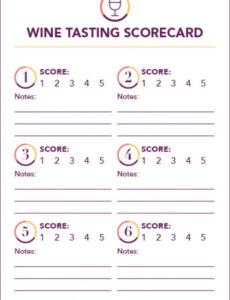 printable wine tasting — colonial wines  spirits wine tasting note template