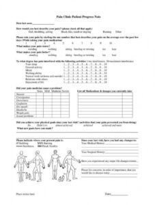 sample 5 medical progress note templates  pdf  free  premium patient progress note template excel