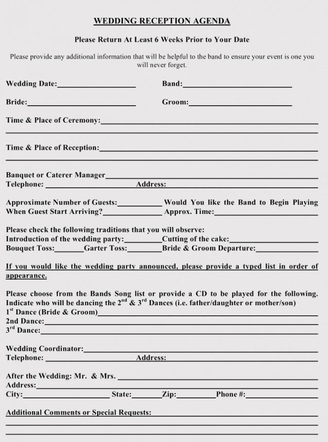 sample agenda for wedding planning template restaurant manager meeting agenda template pdf
