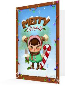 sample blank holiday christmas greeting card mockups  psd mockups christmas note cards template example