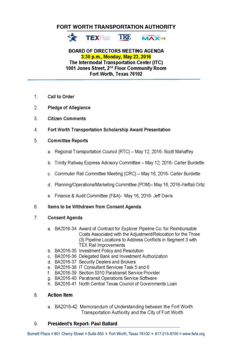 Sample Board Of Directors Strategy Meeting Agenda Template Pdf Sample Board Of Directors Strategy Meeting Agenda Template Pdf