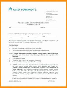 sample √ 20 blank kaiser doctors note ™  dannybarrantes template kaiser permanente doctors note for work template pdf