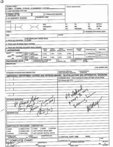 sample emergency room release form lovely 10 best of emergency emergency room doctors note template