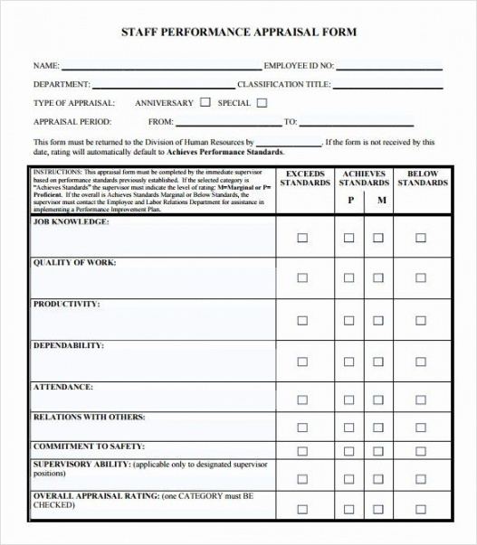 Sample Performance Review Template Word Best Of Sample Performance 