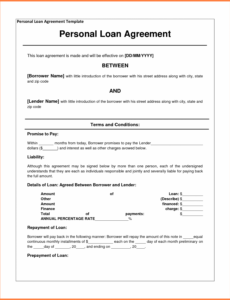 sample personalloanagreementbetweenfriendsloanagreement promissory note with personal guarantee template example