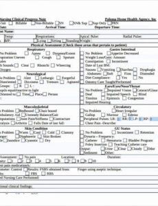 editable 40 free nursing progress notes template in 2020  notes case management progress note template sample