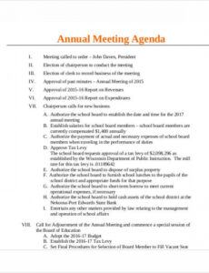 free 9 annual agenda templates  free  premium templates finance meeting agenda template excel