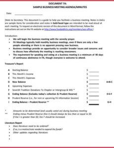 free business meeting agenda templates  9 best samples in pdf corporate meeting agenda template excel