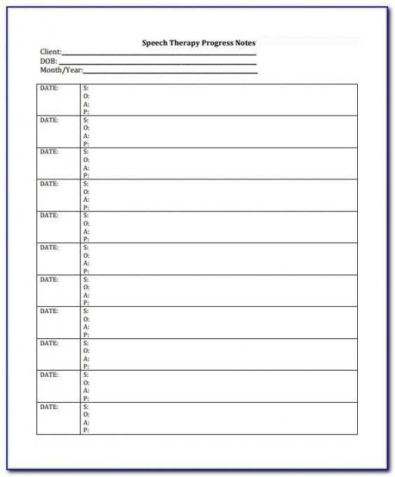 printable clinical progress note example clinical progress note template word