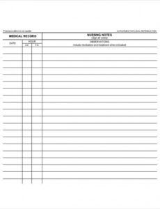 printable free 4 nursing note examples  samples in pdf  examples nursing narrative note template example