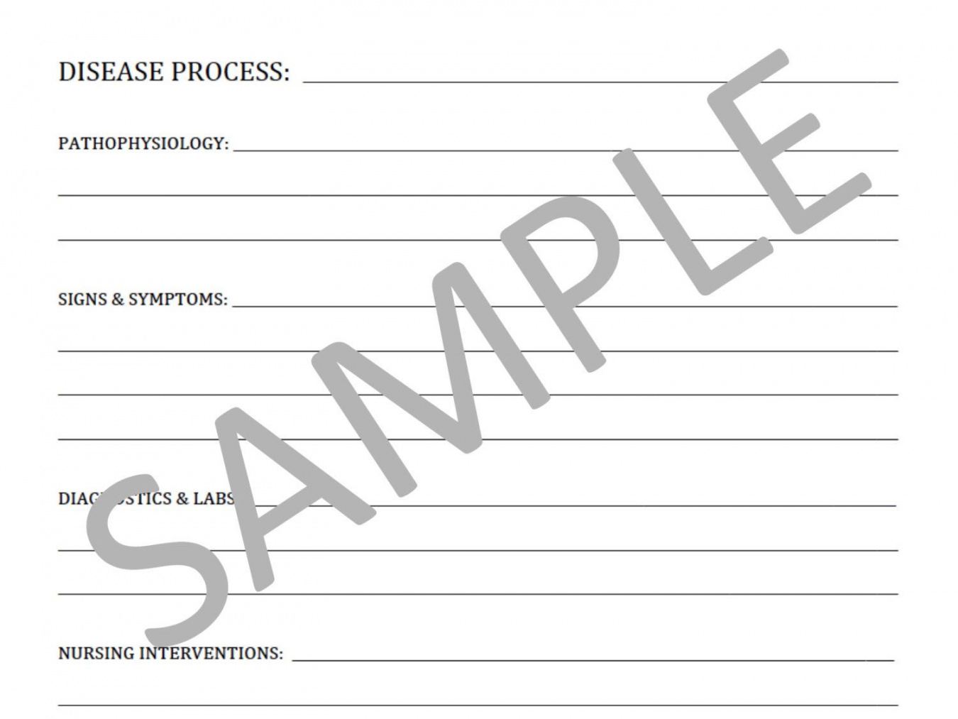 sample blank template for nursing school notes  pdf file nursing narrative note template sample