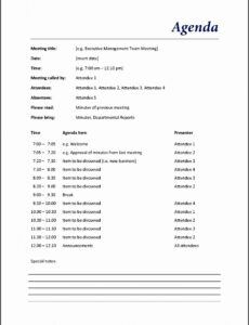 6 management meeting agenda template  sampletemplatess monthly management meeting agenda template word