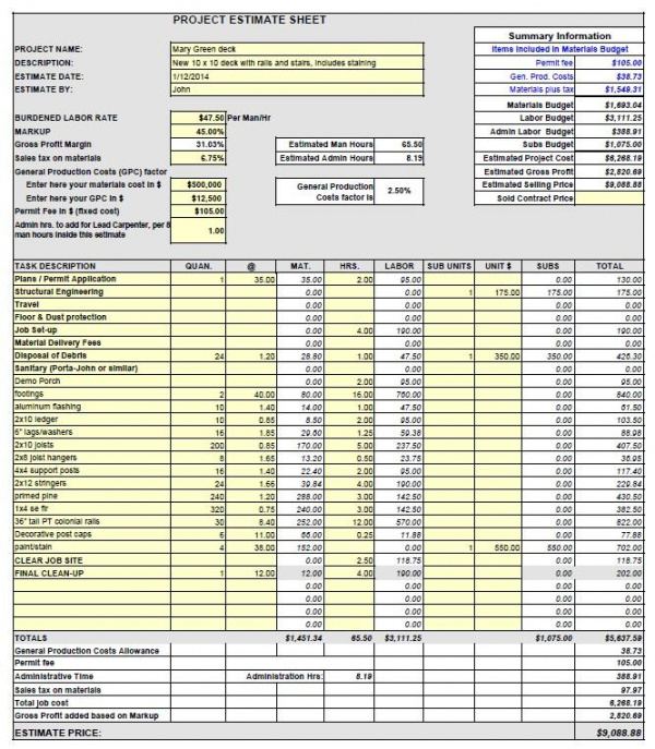 bathroom remodel estimate template  image of bathroom and kitchen remodel estimate template pdf