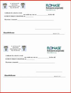 editable dentist excuse for school inspirational real doctors return to school doctors note template sample