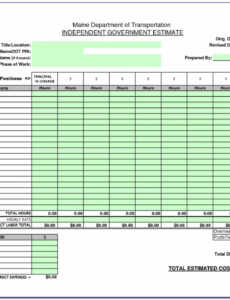editable free estimate forms for lawn care  form  resume examples gardening estimate template doc