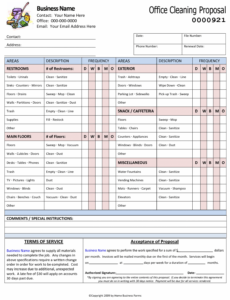 free office cleaning estimate sample  google search  house window cleaning estimate template doc