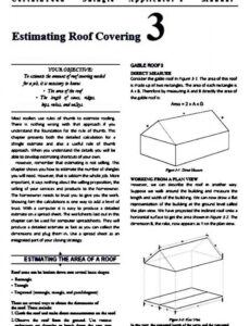 free roofing estimate  3 estimating  roofing estimate and how flat roof estimate template example