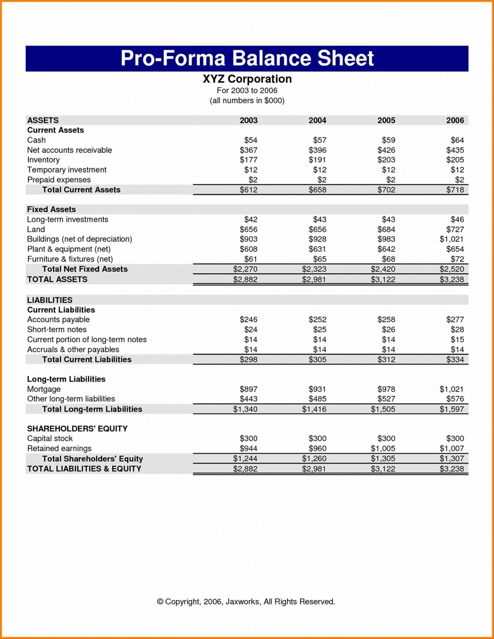 monthly balance sheet template excel example of spreadshee cash flow estimate template example