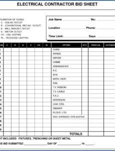 printable bathroom remodel estimate template  template 2  resume bathroom remodel estimate template+ sample