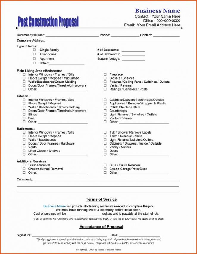 printable √ 20 free cleaning proposal template in 2020 with images office cleaning estimate template doc