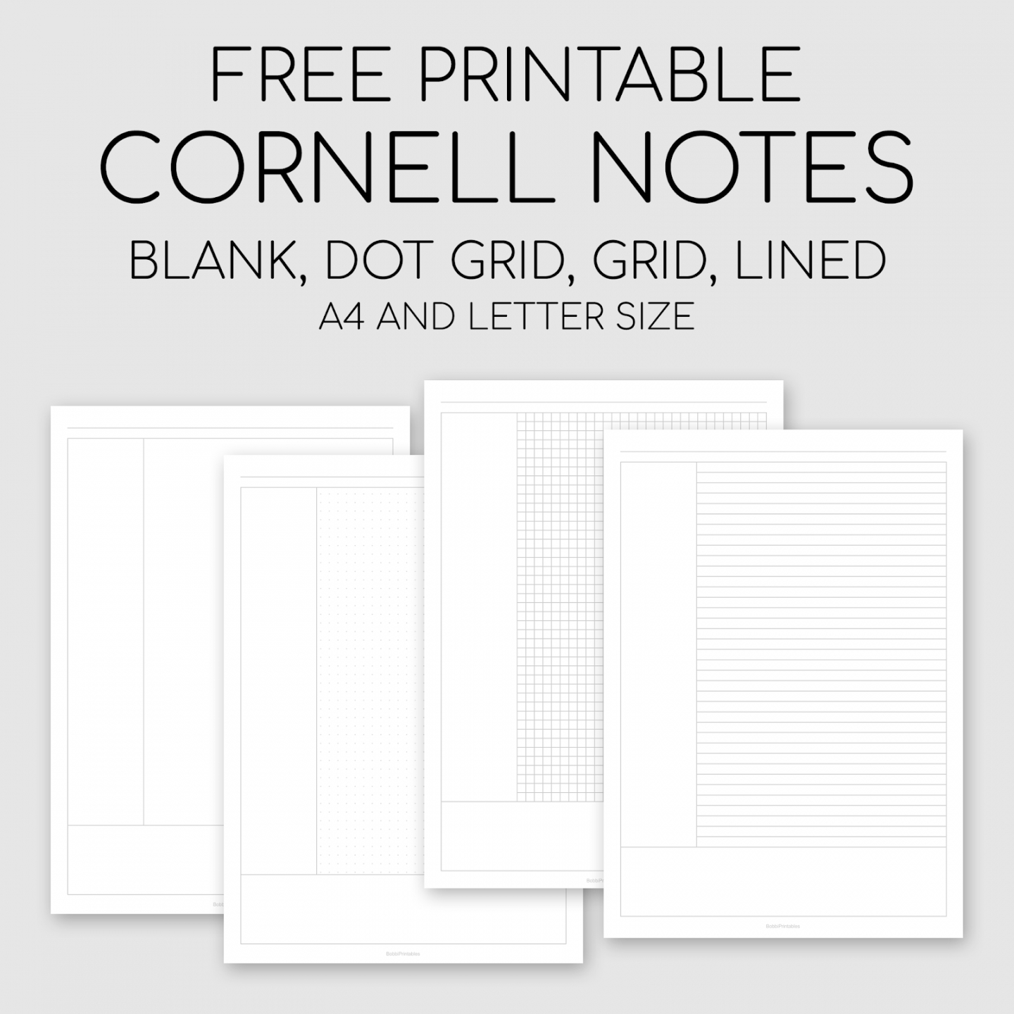 printable printable cornell notes template  cornell notes cornell high school note taking template